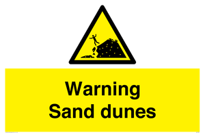 WL7495: Warning Sand dunes