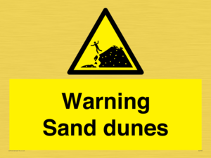 WL7495: Warning Sand dunes