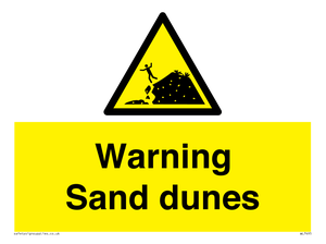 WL7495: Warning Sand dunes