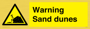WL7495: Warning Sand dunes