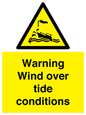 WL7497: Warning Wind over tide conditions