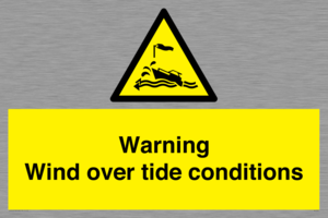 WL7497: Warning Wind over tide conditions