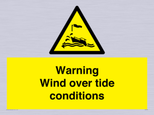 WL7497: Warning Wind over tide conditions