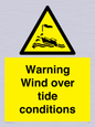 WL7497: Warning Wind over tide conditions