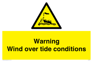 WL7497: Warning Wind over tide conditions