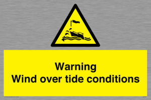 WL7497: Warning Wind over tide conditions