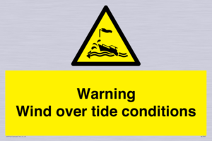 WL7497: Warning Wind over tide conditions