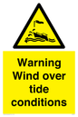 WL7497: Warning Wind over tide conditions