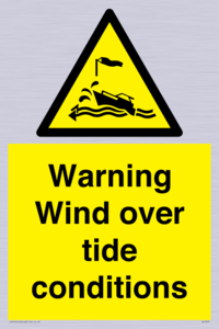 WL7497: Warning Wind over tide conditions