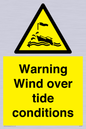 WL7497: Warning Wind over tide conditions