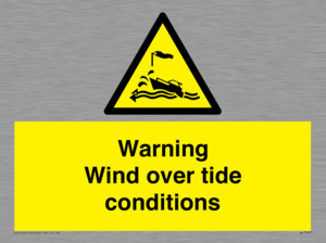 WL7497: Warning Wind over tide conditions