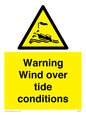 WL7497: Warning Wind over tide conditions