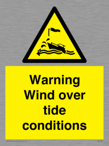 WL7497: Warning Wind over tide conditions