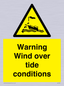 WL7497: Warning Wind over tide conditions