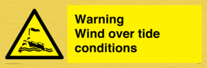 WL7497: Warning Wind over tide conditions