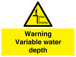 WL7498: Warning Variable water depth