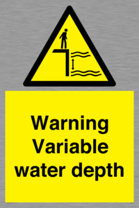 WL7498: Warning Variable water depth