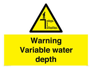 WL7498: Warning Variable water depth
