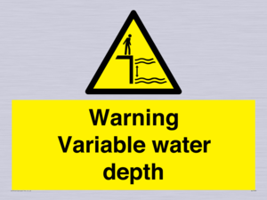 WL7498: Warning Variable water depth