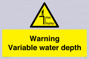 WL7498: Warning Variable water depth