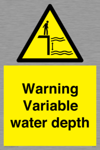 WL7498: Warning Variable water depth
