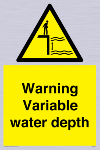 WL7498: Warning Variable water depth