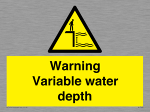 WL7498: Warning Variable water depth