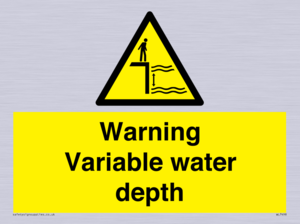 WL7498: Warning Variable water depth