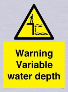 WL7498: Warning Variable water depth