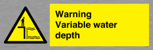 WL7498: Warning Variable water depth