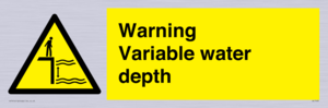 WL7498: Warning Variable water depth