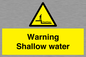 WL7500: Warning Shallow water