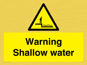 WL7500: Warning Shallow water
