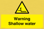 WL7500: Warning Shallow water