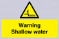 WL7500: Warning Shallow water