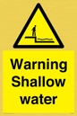WL7500: Warning Shallow water
