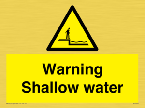 WL7500: Warning Shallow water