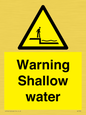 WL7500: Warning Shallow water