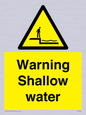 WL7500: Warning Shallow water