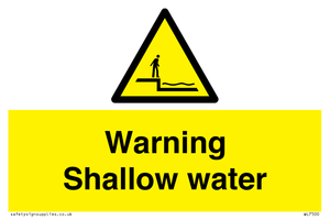 WL7500: Warning Shallow water