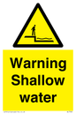 WL7500: Warning Shallow water