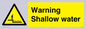 WL7500: Warning Shallow water