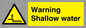 WL7500: Warning Shallow water