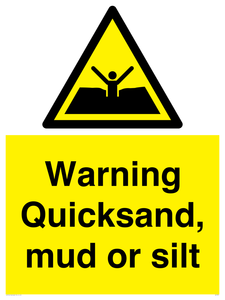 WL7501: Warning Quick, sand mud or silt