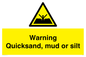 WL7501: Warning Quick, sand mud or silt