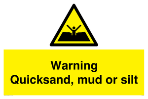WL7501: Warning Quick, sand mud or silt