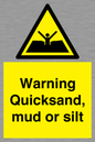 WL7501: Warning Quick, sand mud or silt