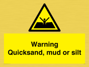 WL7501: Warning Quick, sand mud or silt