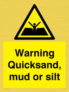 WL7501: Warning Quick, sand mud or silt