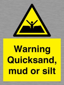 WL7501: Warning Quick, sand mud or silt
